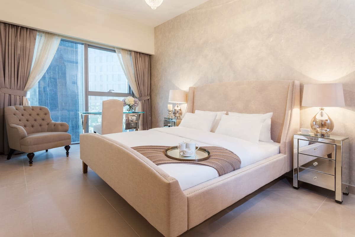 1 camera, biancheria da letto di alta qualità, una cassaforte in camera