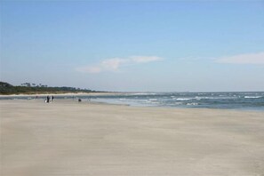 On the beach