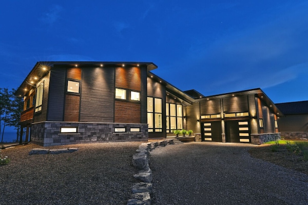 Two car garage and lots of outdoor parking