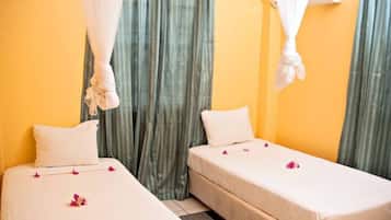 2 sovrum, gratis wi-fi och sÀngklÀder