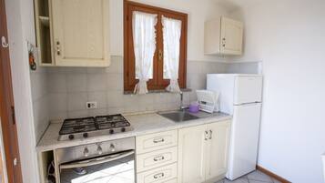 Fridge, oven