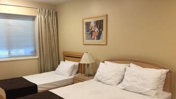 Family Suite, Multiple Beds, Non Smoking, Garden View | Desk, iron/ironing board (on request), free WiFi, bed sheets