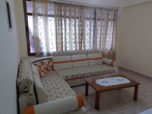 Apartment, 2 Bedrooms | Living room | Flat-screen TV - Besa Beach Saranda (Sarandë)