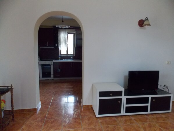 Apartment, 2 Bedrooms | Living area | Flat-screen TV - Besa Beach Saranda (Sarandë)