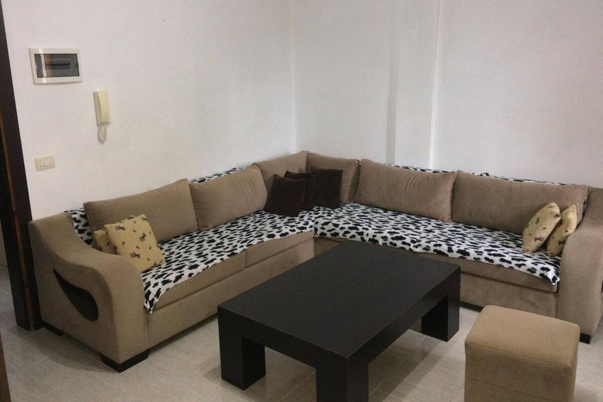 Apartment, 1 Bedroom | Living room | Flat-screen TV