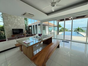 Interior - 5 BR Sea View Private Pool Villa Short Walk to Choeng Mon Beach (Ko Samui)