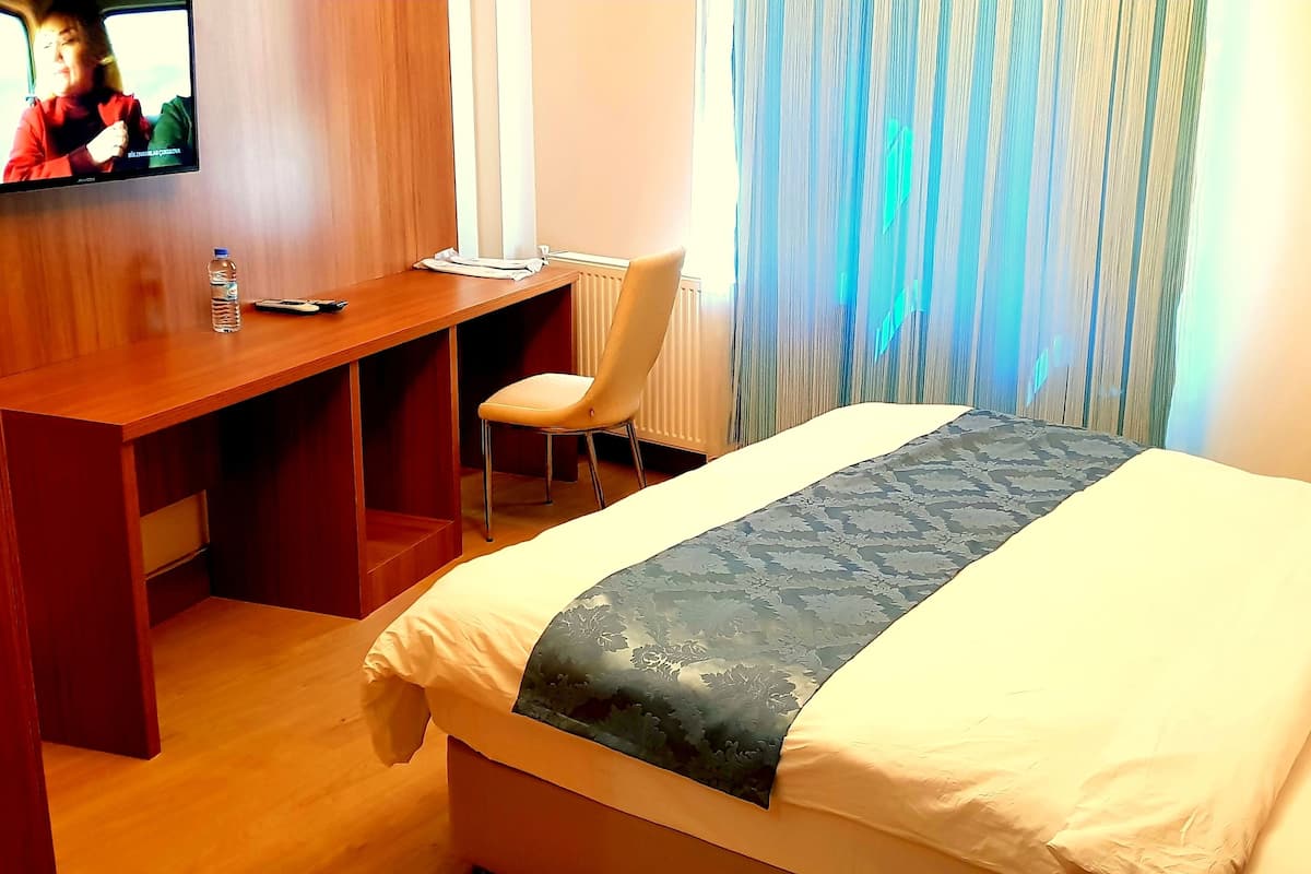 Minibar, caja de seguridad en la habitación y escritorio