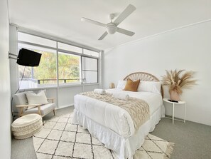 2 bedrooms, iron/ironing board, travel crib, free WiFi