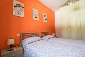 2 bedrooms, iron/ironing board, travel crib, free WiFi