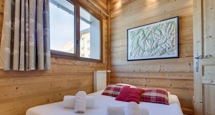 Duplex de standing 3 piÚces, 8 pers, pistes, wifi, linge et ménage inclus - Tignes Val Claret