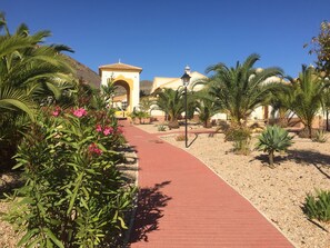 Overnattingsstedets uteområder