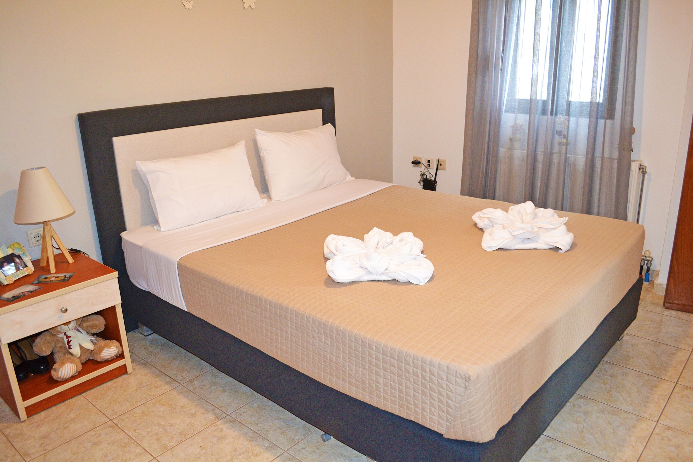 1 室のベッドルーム、アイロン / アイロン台、WiFi、ベッドシーツ