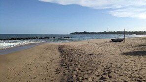 On the beach