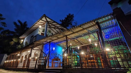 Front of property - evening/night