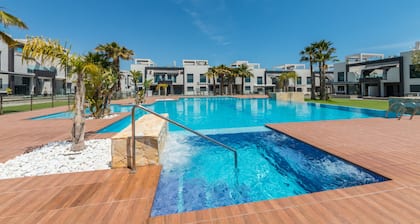 Oasis Beach near La Zenia Shopping Center and Sea