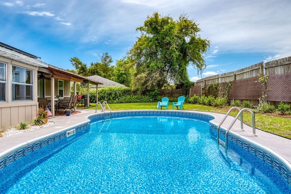 Piscine chauffée