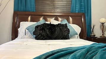 Standard Apartment | Individually decorated, individually furnished, blackout curtains