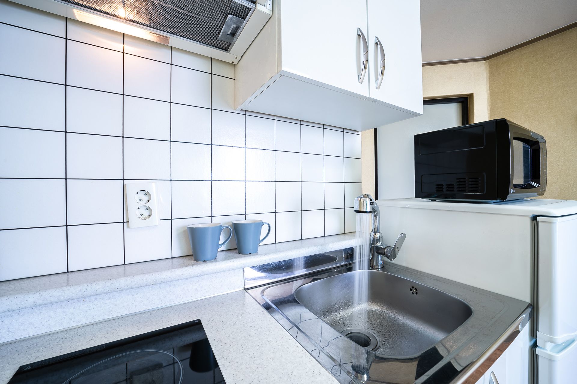 Room, 1 Double Bed, Ocean View (No in-room BBQ) | Private kitchenette | Fridge, microwave, stovetop, rice cooker
