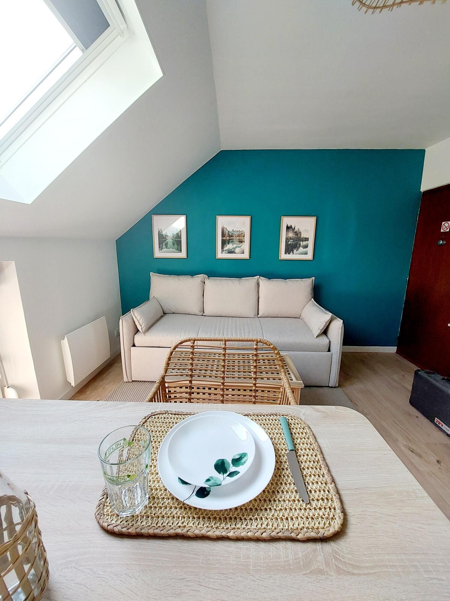Stopover in Epernay: studio near the city center.