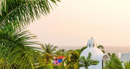 Villa contemporánea en exuberante, tropical, paraíso privado