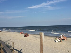 Sun loungers, beach towels