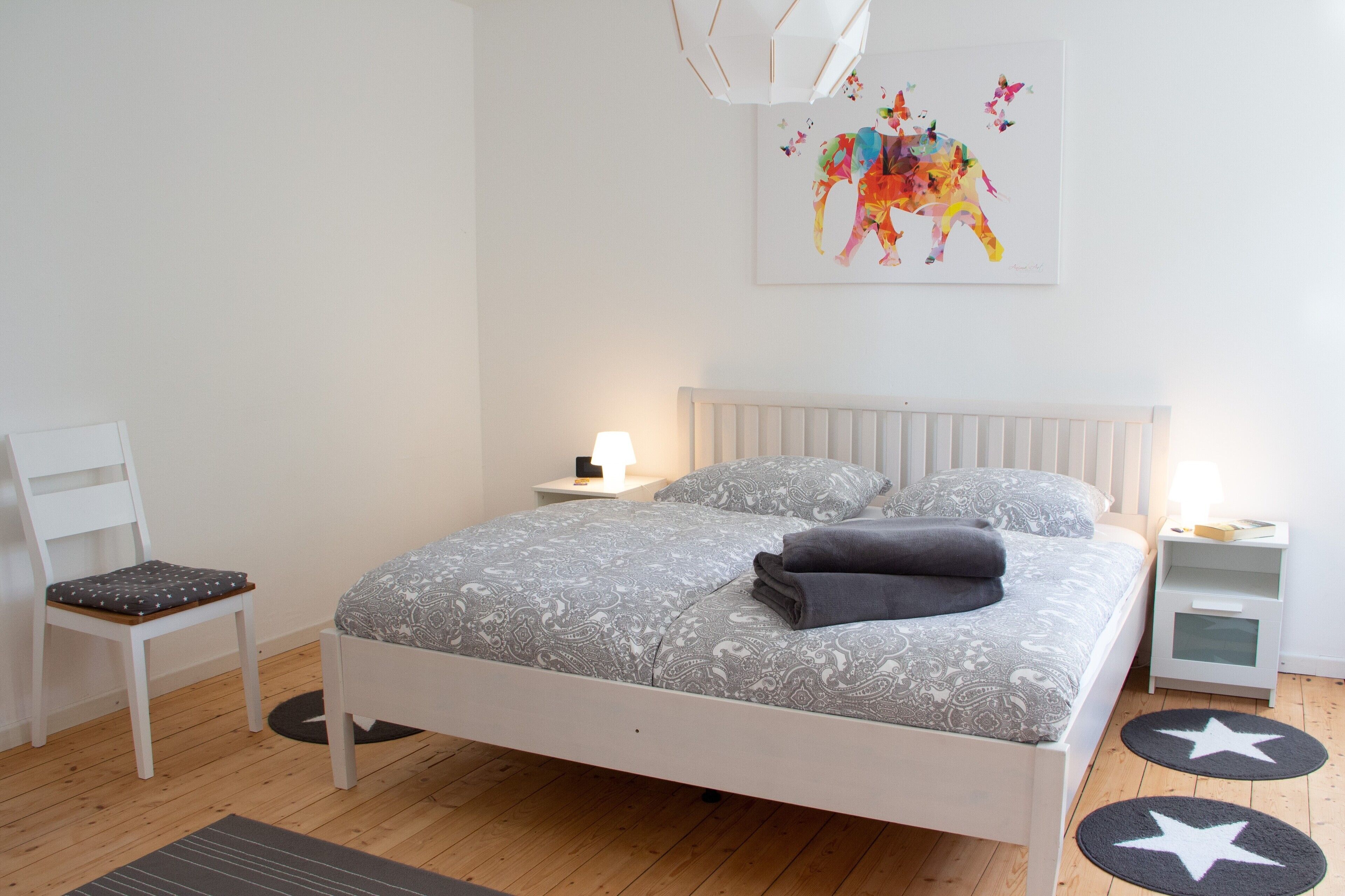 2 Schlafzimmer, Bügeleisen/Bügelbrett, Reisekinderbett, kostenloses WLAN