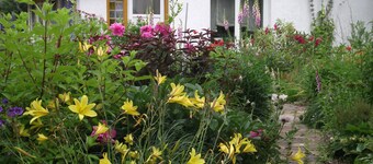 Casa arredata con gusto con ampio giardino