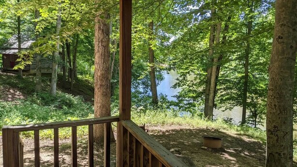 Property grounds - "Flatts" Deluxe Camping Cabin #6 | Pet Friendly (Jackson Township)
