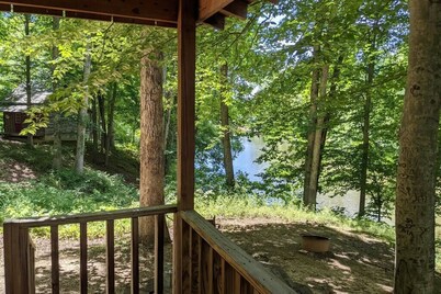 "Flatts" Deluxe Camping Cabin #6 | Pet Friendly