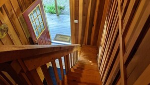Interior - "Flatts" Deluxe Camping Cabin #6 | Pet Friendly (Jackson Township)
