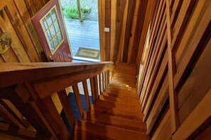 Interior - "Flatts" Deluxe Camping Cabin #6 | Pet Friendly (Jackson Township)