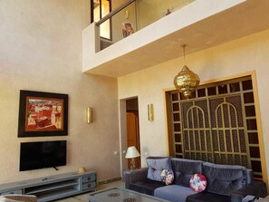 Deluxe Villa | Living area | Smart TV - Ourika Golf Villa (Marrakech)