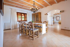 Dining - VILLA SES FIGUERES WITH POOL AND FREE INTERNET AVAILABLE FROM 23. 08.-09. 09. (Felanich)