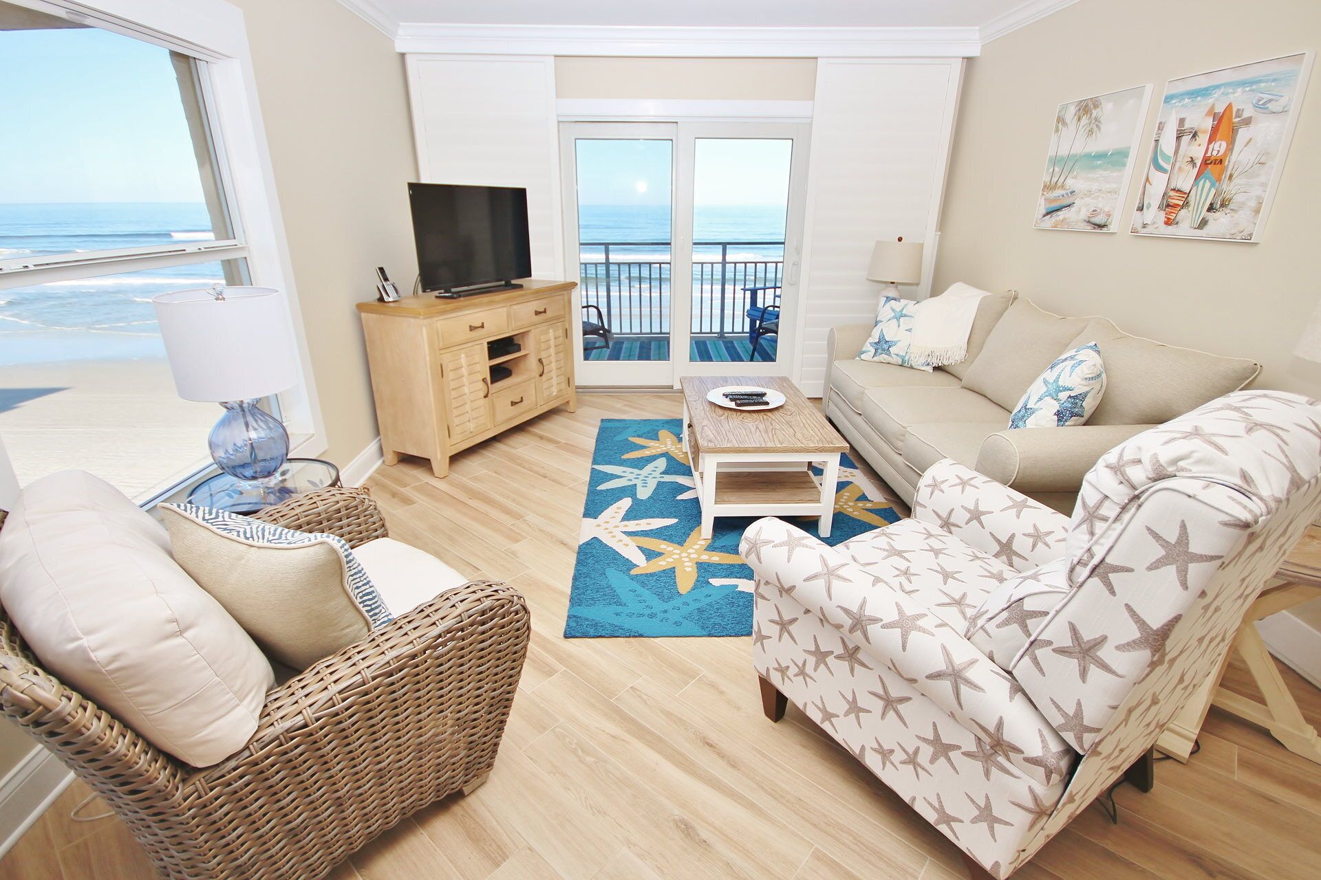 Completely Renovated Corner Condo with Direct Views of the Atlantic Ocean