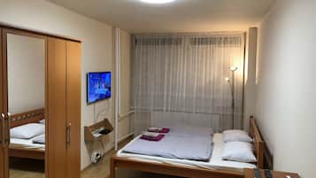 Apartemen | 2 kamar tidur, meja kerja, tempat tidur lipat/tambahan, dan Wi-Fi gratis