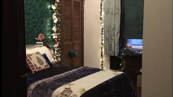 2 室のベッドルーム、エジプト綿のシーツ、高級寝具、低反発ベッド