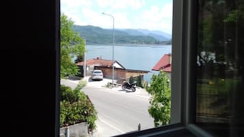 Panoramic Studio, 2 Double Beds, Non Smoking, Lake View | Living area