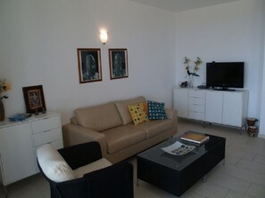 Télévision, lecteur de DVD, table de tennis de table, chaîne hi-fi