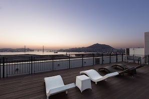 Vue depuis l’hébergement