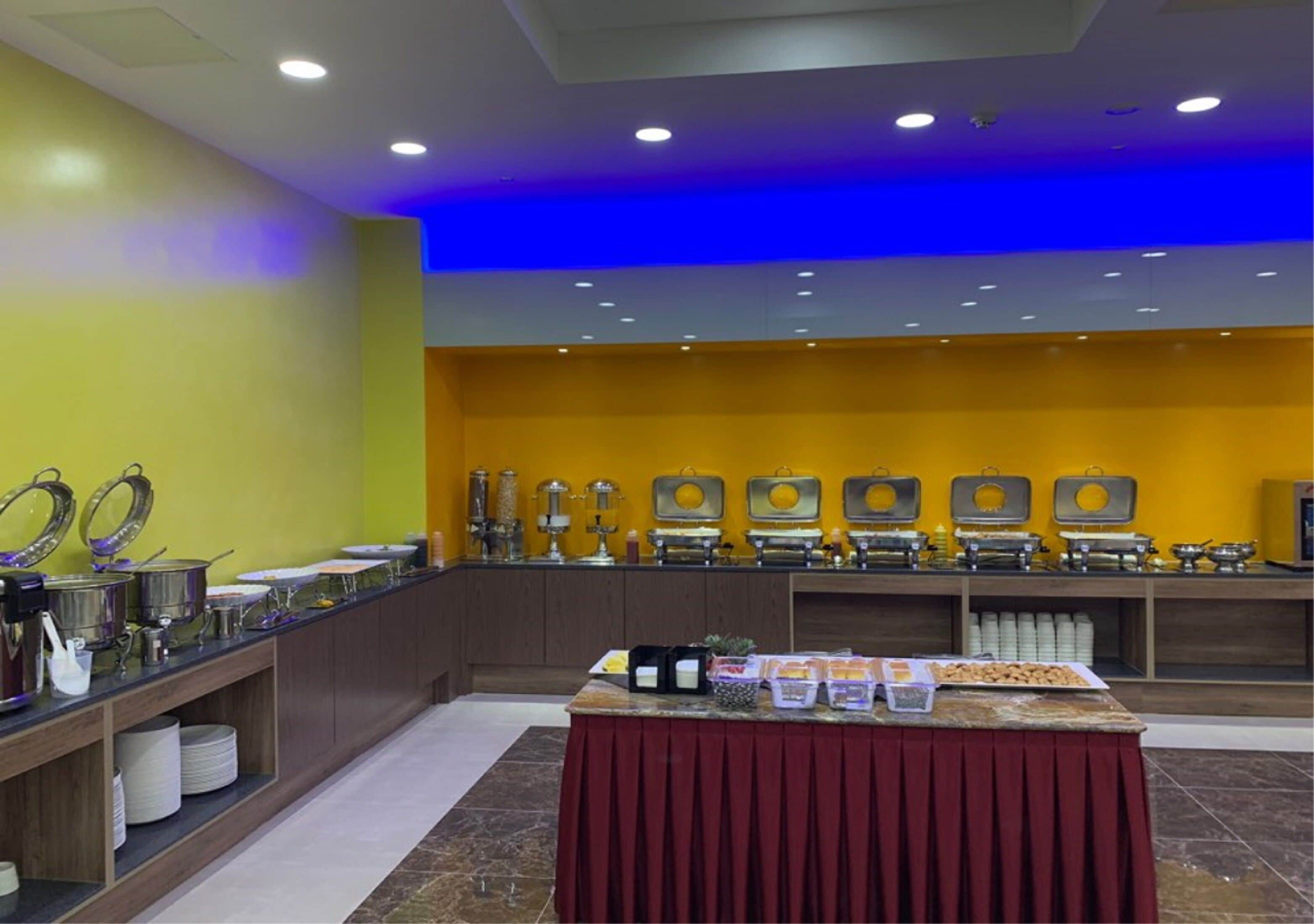 daily buffet breakfast (krw 10000 per person)