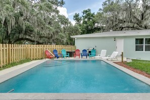 Außenpool, beheizter Pool