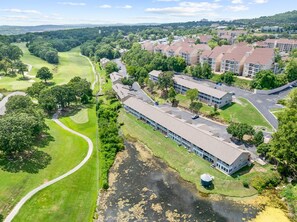 Exterior - Penthouse Golf View Condo | Brookside Deck (Branson)