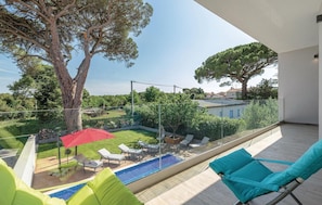 Terrace/patio - Cozy home in Cervar with sauna (Cervar)