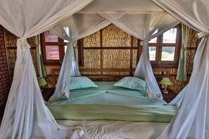 舒适平房, 1 张大床 | 羽绒被、Select Comfort 床、迷你吧、客房内保险箱