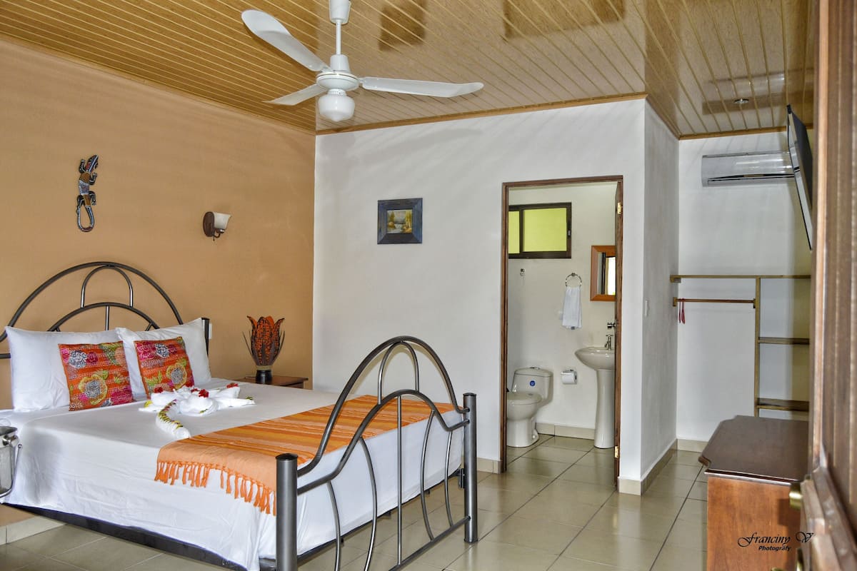 Standard Double Room, 1 Queen Bed, Accessible, Garden View | Iron/ironing board, free WiFi, bed sheets