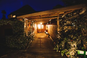 Fachada de la propiedad