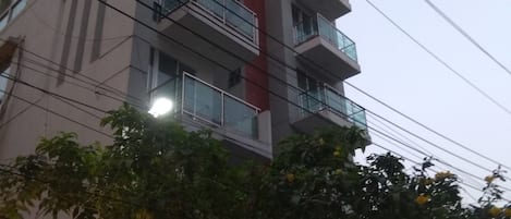 Façade de l’hébergement