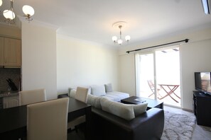 Villa, 1 Bedroom | Living room | LCD TV, DVD player - Important Group Royal Heights Residence (Milas)