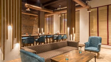 Sala de estar en el lobby