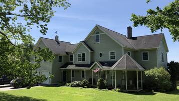 Overnatningsstedets facade